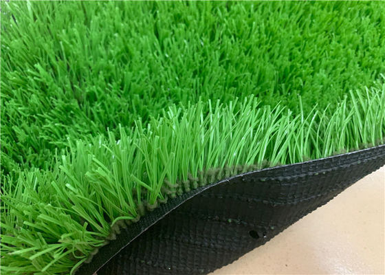 Soccer artificial grass，Curly rayon yarn,new products two colors,abrasion resistant 30-50mm